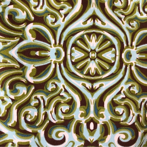 Title Nine | V-Neck Green Brown 3/4 Sleeve Athletic Dress XS Sporty - Picture 8 of 10